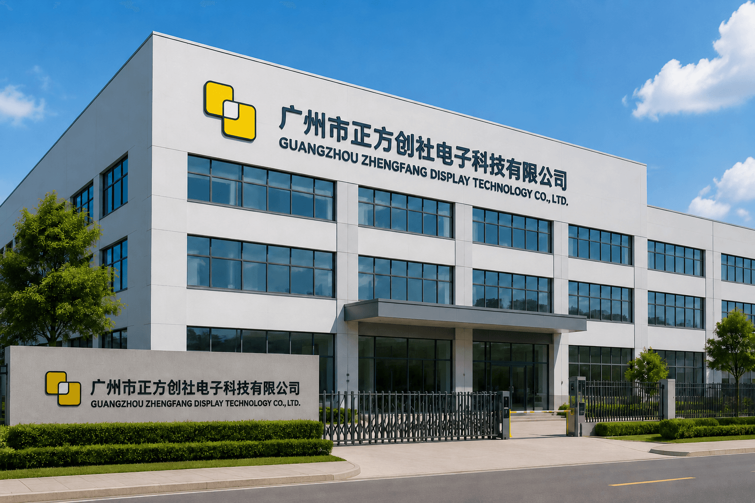 Zhengfang Display manufacturing facility